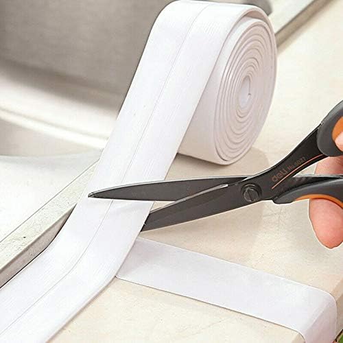 SUPERTOOL Kitchen Sealing Tape Bathroom Tape White High Temperature Resistance Waterproof Corrosion-Resistance PVC Sealing Sink Strip (1Pcs) - Image 3
