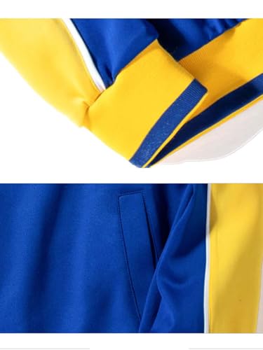 Litteking Men's Tracksuits Sweat Suit Casual Long Sleeve 2 Piece Outfit Sports Jogging Suits Set3