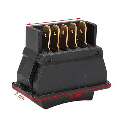 Interrupteur de vitre électrique bloqué : réparez votre commande auto avec ce bouton 12V - 7