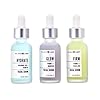 Valjean Labs Facial Serum, Combo Pack of Hydrate, Glow, and Firm | Supercharged, Targeted Skincare Ingredients | Paraben Free, Cruelty Free, Made in USA (1oz Bottles)