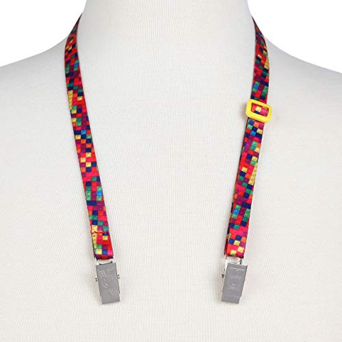 Id Avenue Tetrisblocks Face Mask Lanyard With Adjustable Strap thumb #1