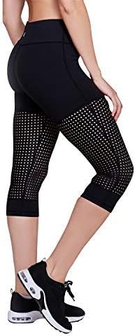 black workout capris