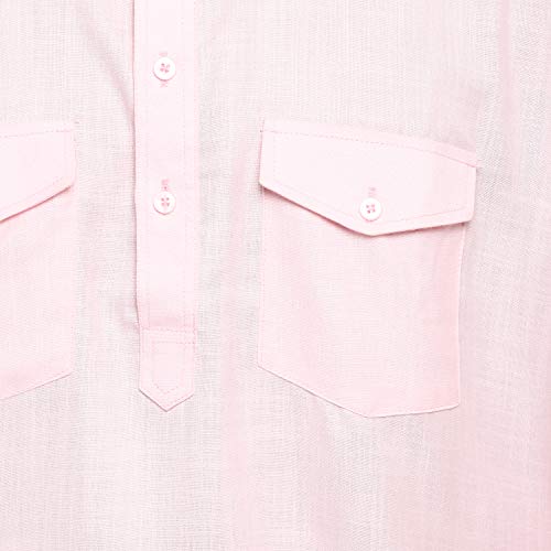 Kurta Pathani en coton haut de gamme avec finitions soignées