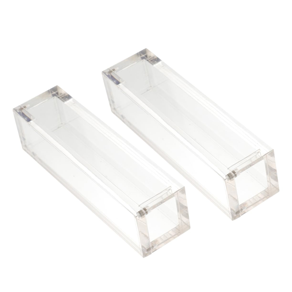 ibasenice 6pezzi Scatola Organizer Trasparente Per Dadi Magnetica Contenitore Compatto Acrilico Per Dadi Design Elegante e Facile Da Usare Per Stanza Da Gioco e Decorazioni Casa