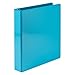 Samsill 3 Ring Binder, Made in The USA, 1.5-Inch Round Ring Binder, Holds 325 Sheets, Customizable Clear View Cover, Assorted, 4 Pack (‎MP28598)