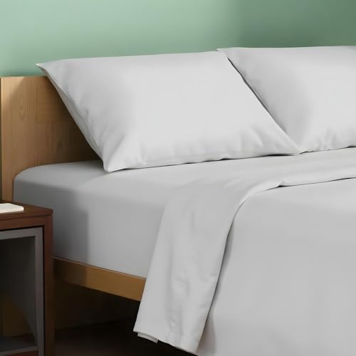 La mejor selección de Sabanas de Algodon Walmart favoritos de las personas. 46 TEXAS LINEN CO. Sábanas de Percal 100% Algodón Orgánico Tamaño Queen - Juego de 4 Piezas - Sábanas Puras de Hotel Con Bolsillo