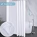 Cortina de ducha blanco 180x230 Textil! 180 Ancho 230 ALTO incl. Anillo!...