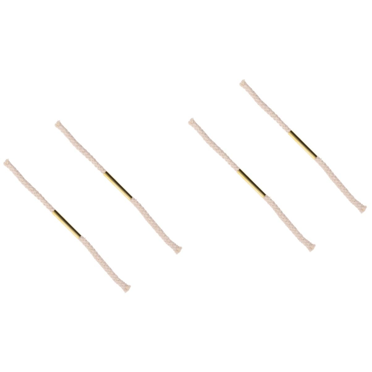 BESPORTBLE 4pcs Fire Starter Survival Wick Lighter Outdoor Wick Rope Tool for Camping Hiking Climbing Lightweight Portable Multi-Functional Handle Design