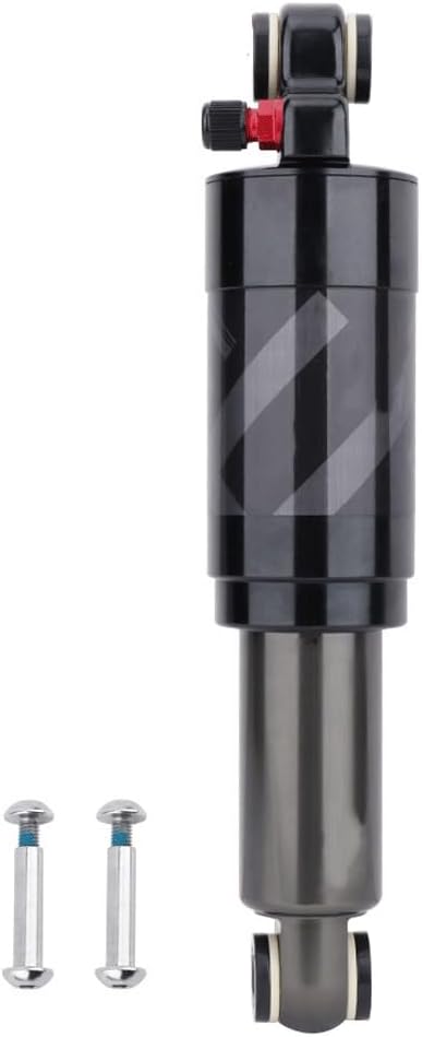 Mountain Bike Air Rear Shock Absorber, XC Soft Tail Frame Mountain Bike Folding Bike 125/150/165/190mm Rear Shock Absorber Suspension (Size : 165mm)