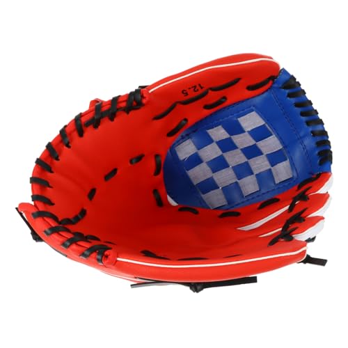CORHAD 1pc Pu Thickened Baseball Glove for Pitcher Training Infielder Use Comfortable Design for Easy Wear for Beginners Competitions