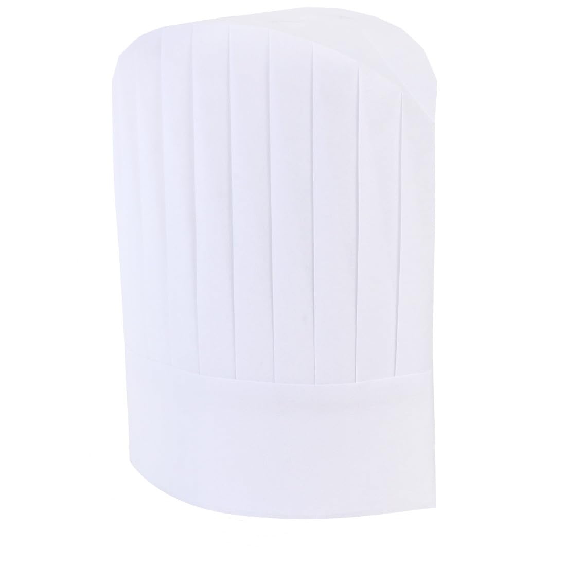 Yeios Paquete de 24 sombreros de chef altos, desechables, ajustables, sombreros de panadería para adultos, panadero, cocina, cocinero, gorra de chef de 11.8 pulgadas de alto, color blanco