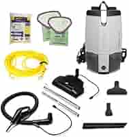 ProTeam ProVac FS 6 Commercial Backpack Vacuum with Power