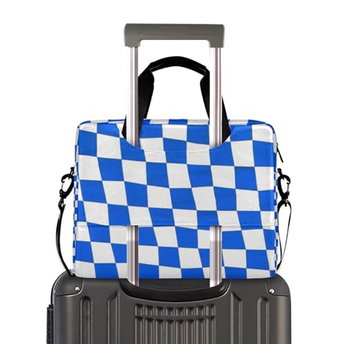 Bolso ordenador portátil 15.6" azul y blanco miniatura 4