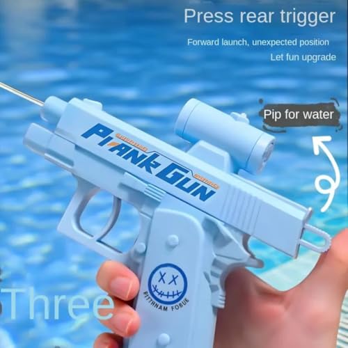 Image of Holi Quad Prank Blaster Water Gun | with Free Balloons | Prank Your Friends with This Unique Water Gun for Holi| (Assorted) | PoPo Toys
