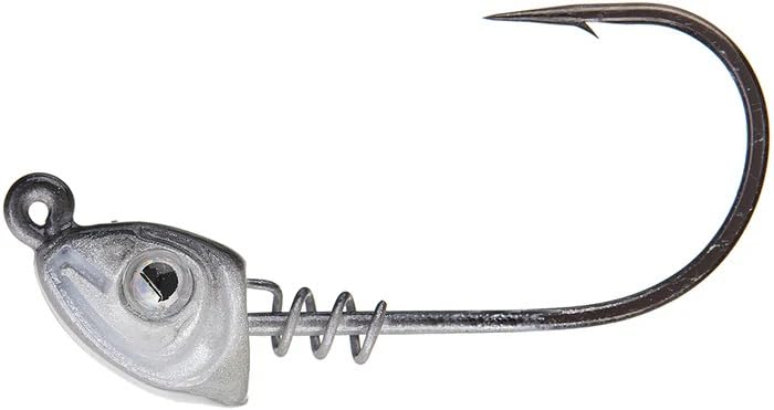 Gambler Lures GTSH007 Goat Screw Lock 1/4oz 4/0 Ghost