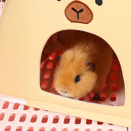 Cama hámster cómoda para conejo y cabaña de pequeños animales en casa 5