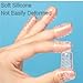 30Pcs Silicone Anti-Friction Toe Protector Gel Toe Protectors Breathable Toe Covers Little Toe Protectors Caps Guards Toe Sleeves for Corns, Blisters and Ingrown Toenails