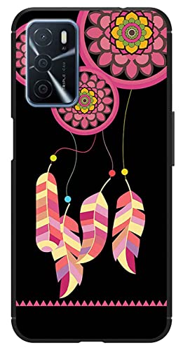 Amazon Brand - Solimo Mobile Case Rubber Pouch for Oppo A16 (SOLOPPOA16CF0220_Multicolor)