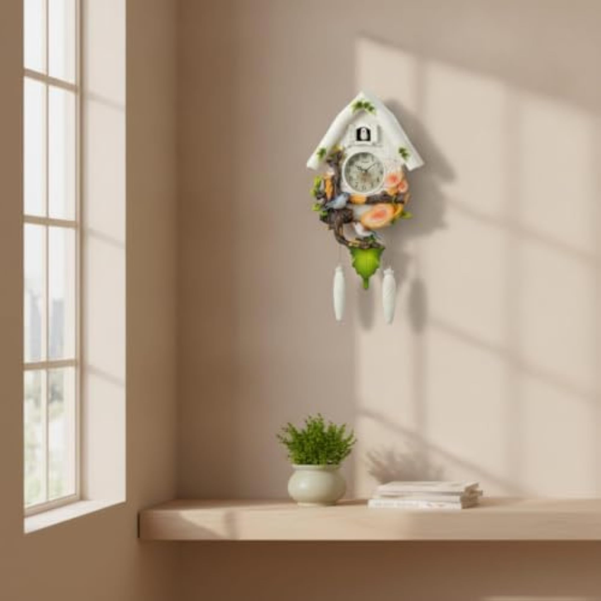 European-Style Cuckoo Wall Clock, Colour