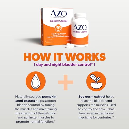 AZO Bladder Control with Go-Less Daily Supplement | Helps Reduce Occasional Urgency, leakage due to laughing, sneezing and exercise††† | 72 Capsules - Thumbnail 6