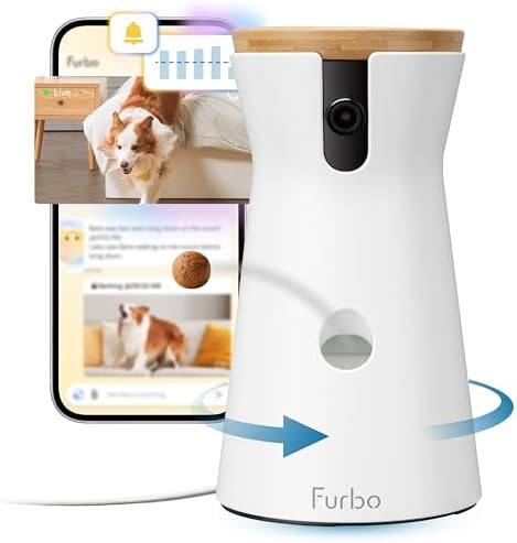 Furbo Cámara para Perros 360° con Paquete de Seguridad [Premium c...