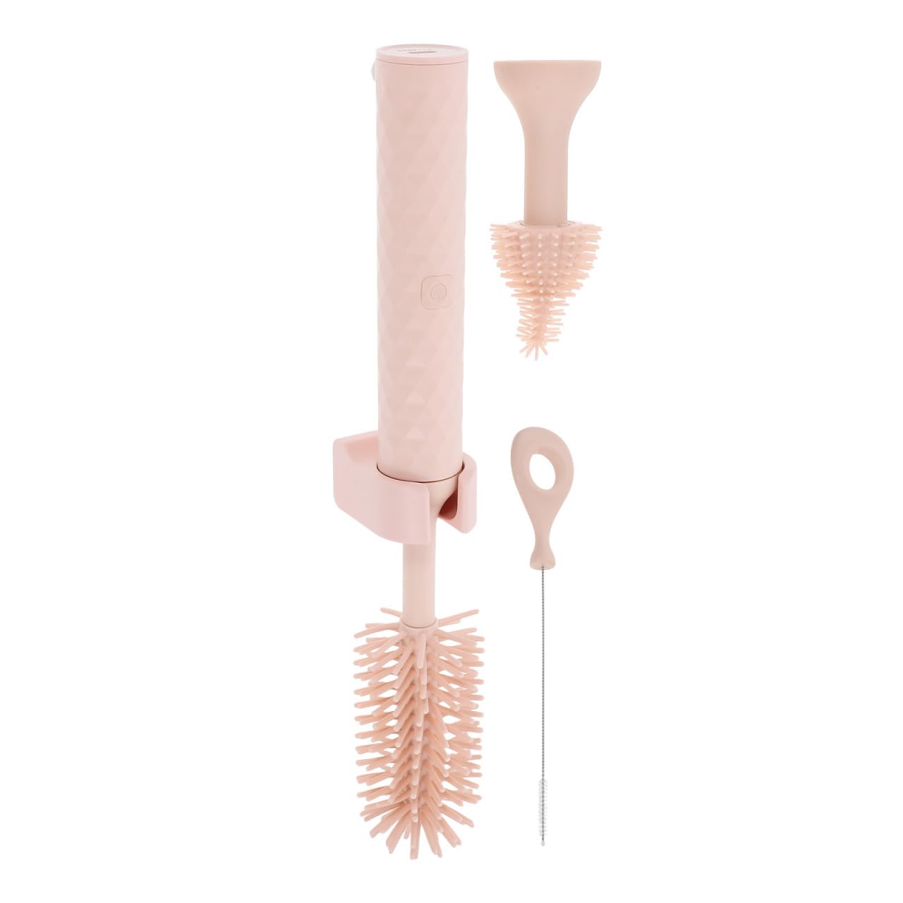 Spazzola Elettrica Set 1 Pezzo in Silicone per Pulizia Biberon P Rosa Leggera e Multifunzionale, per Uso Domestico in Viaggio
