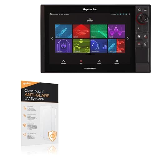 BoxWave Screen Protector Compatible With Raymarine Axiom Pro 12 - ClearTouch Anti-Glare Anti-UV EyeCare (2-Pack), Filters out Harmful Blue Light Reduce Fatigue