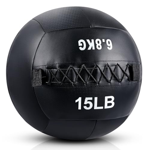 Lunmon 1 Pcs Soft Wall Medicine Ball for Exercise Fitness