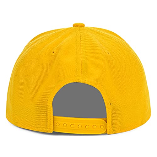 Image of New Era Blank Custom 9FIFTY Adjustable Snapback Cap Yellow