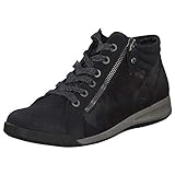 ARA Damen Rom Hohe Sneaker, Schwarz (BLAU, MIDNIGHT 21), 42 EU (8 UK)