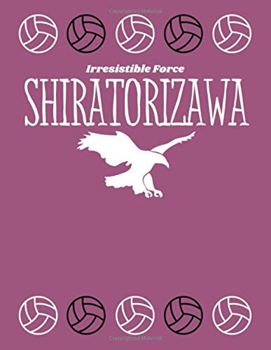 SHIRATORIZAWA - XL ANIME NOTEBOOK – (150 pages 8.5 x 11 inches) Work book / Diary / Journal (XL NOTEBOOK)