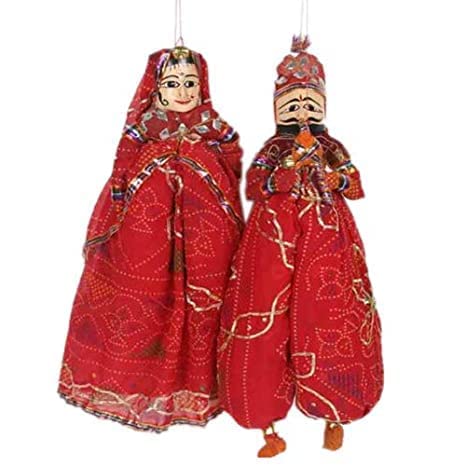 Buy Illusion Crafts Rajasthani Wood Folk aka Kathputli aka Rajasthani ...