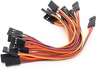 HobbyKing 10CM Male to Male Servo Lead (JR) 26AWG (10pcs/set)