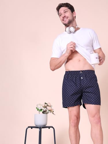 Image of Urban Scottish Men's Boxer Pants 100% Cotton Material with A Stylish Print Soft and Stretchy Elastic Waist Band Dynamic Movement and Hardwearing Stitching Breathable with A Gentle Snug Fit