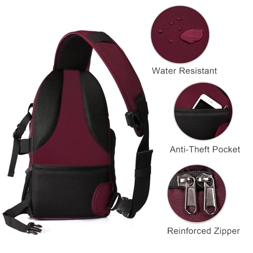 Mochila sling para cámara compatible con Canon y Nikon miniatura 4