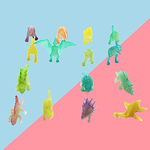 Jojofuny 16Pcs Glow in Dark Giocattolo Mini