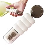 Fonction d'arrêt automatique : Conçu avec une fonction innovante d'arrêt automatique qui s'active après deux minutes d'utilisation, ce scelleur de sachets améliore la sécurité et la commodité pour sceller les paquets de céréales, snacks ou produits frais dans les foyers actifs.
