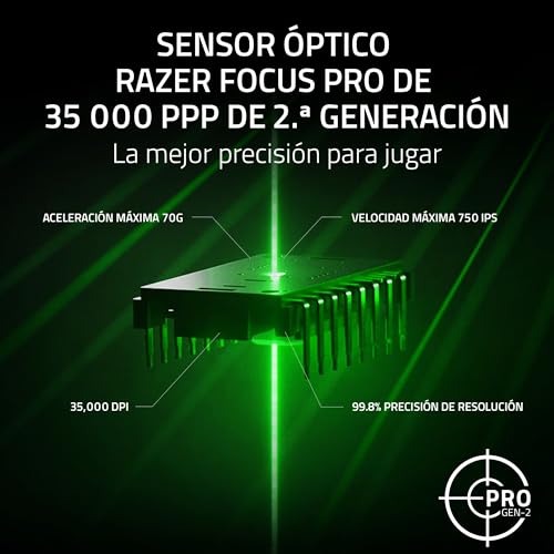 Miniatura 3 de Razer Basilisk V3 Pro - Ratón Inalámbrico Personalizable para Juegos con Rueda Inclinable Hyperscroll (Sensor Óptico Focus Pro 30K, Iluminación Cromática de 13 Zonas, Botones Programables 11) Blanco