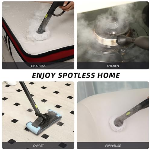 GOATCLEAN Steam Cleaner Features