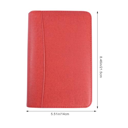 Cuaderno A6 anticaídas con calculadora y cierre de cremallera 4