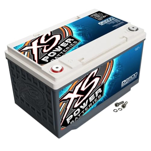 XSPower D6500 12V AGM Battery Group 65 3900A Max Amps 1100 CA 86Ah Supports 3000W/4000W Systems FREE Limited Warranty