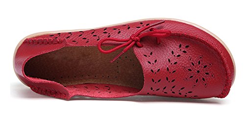 Image of VenusCelia Women's Breathable Comfort Walking Office Flat Loafer