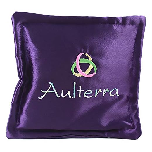 Aulterra Energy Pillow EMF Neutralizer and Grounding to Neutralize Harmful Coherent EMF Waves Including 5G (Purple)
