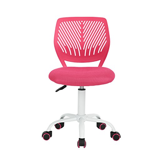{Sillas Gaming para Niños Rosa Sillas Gaming FurnitureR Silla de Gaming para niños, Silla de Oficina, Silla Gamer, Silla de Escritorio, diseño Moderno ergonómico, sin...