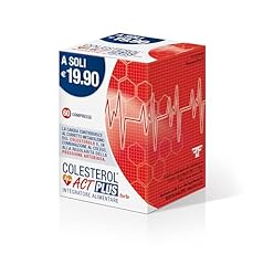 Colesterol Act Plus Forte, Integratore Alimentare che Aiuta a Mantenere i livelli Normali di Colesterolo nel Sangue, a base di Caigua, Guggul e Coleus, 1 Confezione da 60 Compresse