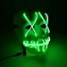 Amasawa LED Máscaras Adultos Cosplay Sin Batería con 4 Modos para Halloween...