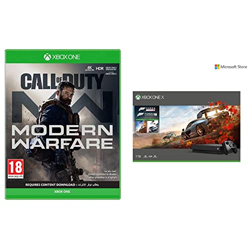 Call of Duty: Modern Warfare (Xbox One)+Microsoft 1TB Xbox One X Console (Free Games: Forza Horizon 4 and Forza Motorsport 7 Bun