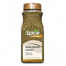 iSpice | Marjoram Leaves | 5 oz | Bulk Size | Premium Herbs | Kosher