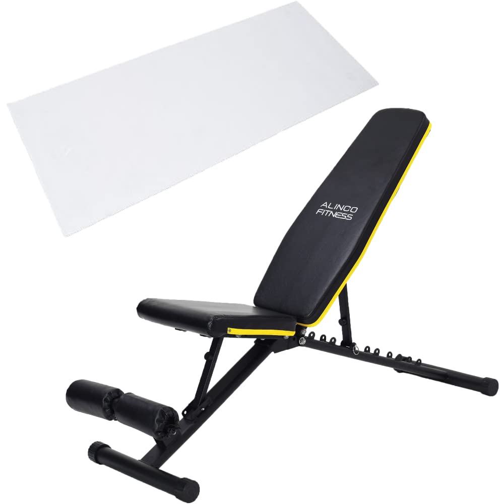 Amazon | 【マシン＋マットセット】アルインコ アジャスタブルベンチ  