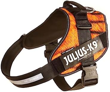 Julius-K9, 16IDC-P-B2, IDC Powerharness, dog harness, Size: Baby 2, Black